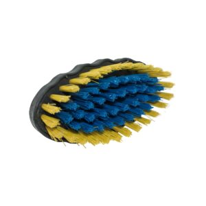 ESCOVA OVAL CEPA PLASTICA PRETA